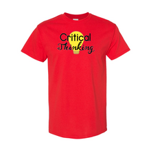 Load image into Gallery viewer, Critical Thinking Cotton T-Shirt
