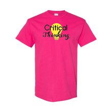 Load image into Gallery viewer, Critical Thinking Cotton T-Shirt
