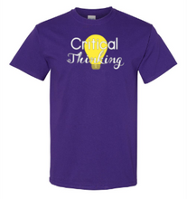 Load image into Gallery viewer, Critical Thinking Cotton T-Shirt
